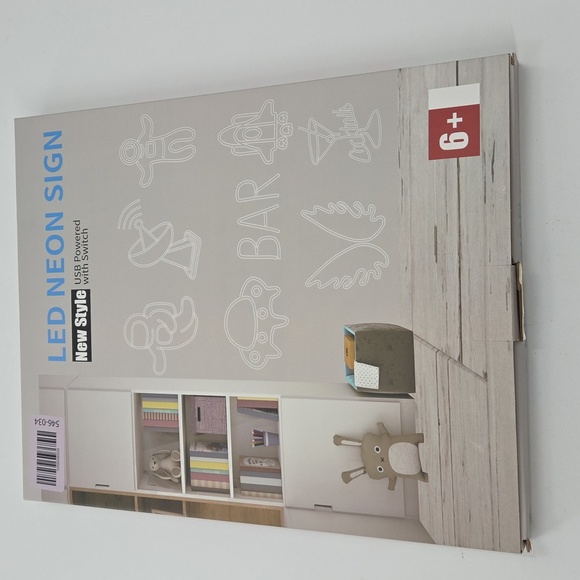 Anime Yellow and White Neon Light Sign New In Box! - Picture 14 of 16